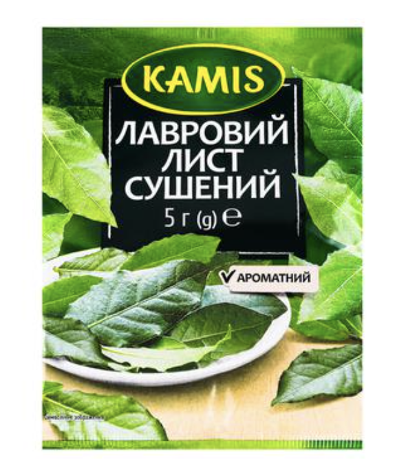 Лавровий лист Kamis 5г
